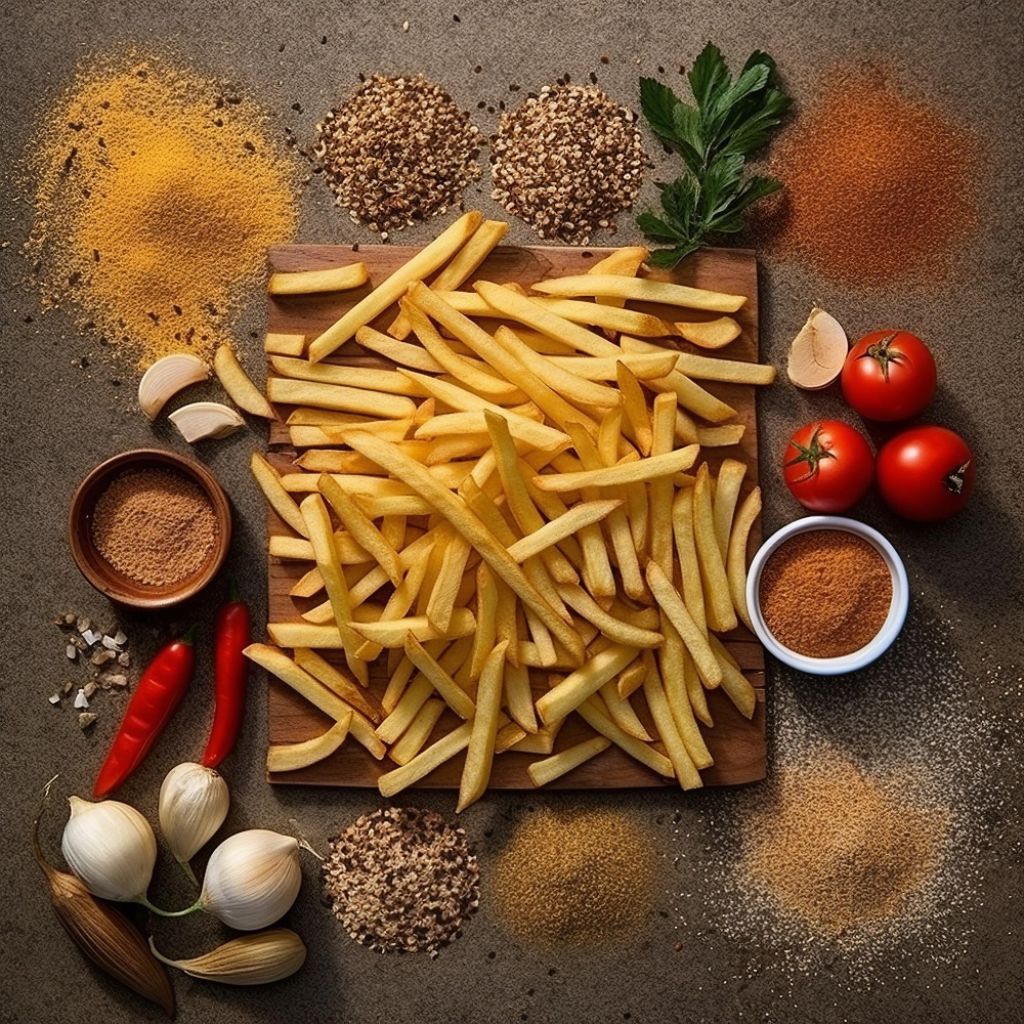 Seasoning options for French fries French fries as a comfort food Crunchy and delicious French fries French fries for dipping Pairing sauces with French fries French fries for snacking French fries&#39; popularity worldwide French fries in fast food culture
