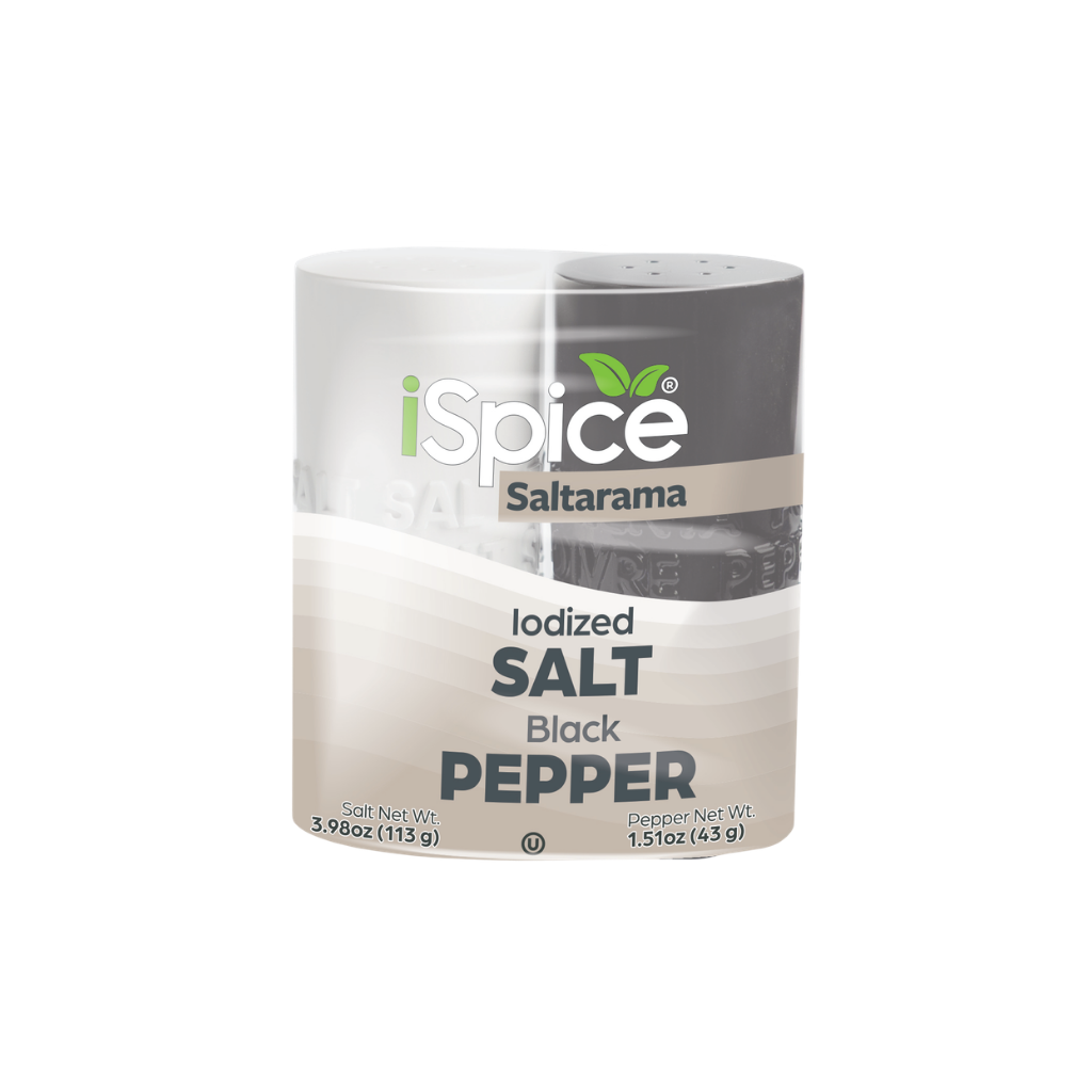 iSpice Saltarama | Salt & Pepper - Twin Shaker | 12*43 gr