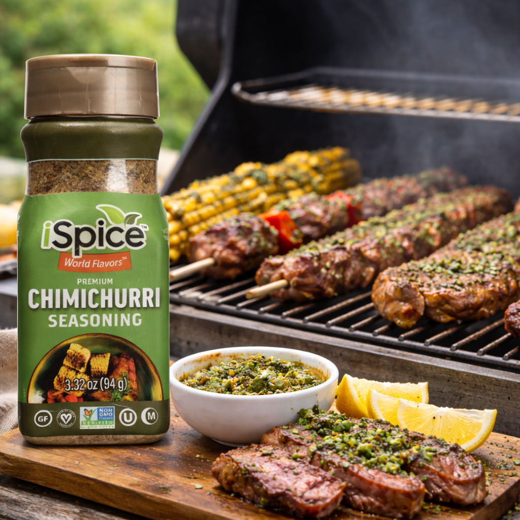 iSpice Chimichurri Seasoning 3.32 oz mixed spice blend halal kosher