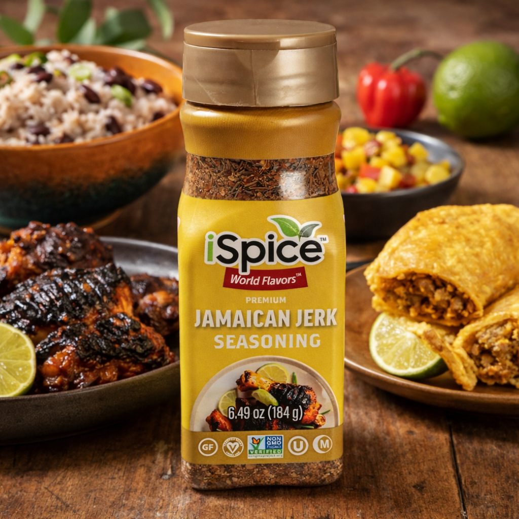 iSpice Jamaican Jerk Seasoning 6.49 oz bold island flavor