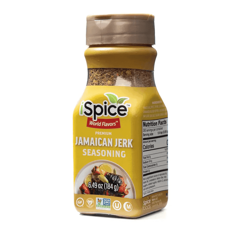 iSpice | Jamaican Jerk Seasoning | 6.49 oz | Mixed Spice & Seasoning | Halal | Kosher | Vegan - iSpice You