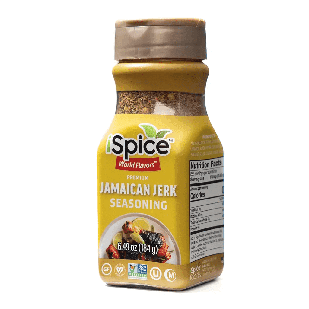 iSpice | Jamaican Jerk Seasoning | 6.49 oz | Mixed Spice & Seasoning | Halal | Kosher | Vegan - iSpice You