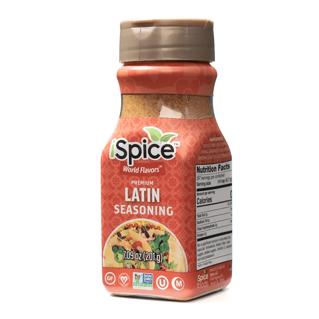 iSpice | Latin Seasoning | 7.09 oz | Mixed Spice & Seasoning | Halal | Kosher | Non GMO | Vegan - iSpice You