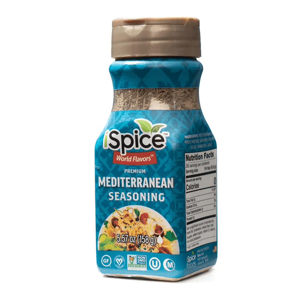 iSpice | Mediterranean Seasoning | 5.57 oz | Mixed Spice & Seasoning | Halal | Kosher | Non GMO - iSpice You