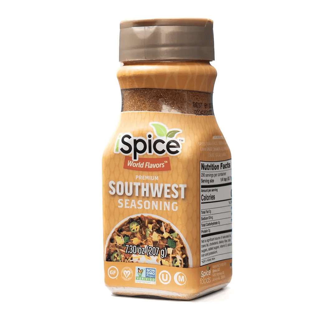 iSpice | Southwest Seasoning | 7.30 oz | Mixed Spice & Seasoning | Halal | Kosher | Non GMO - iSpice You