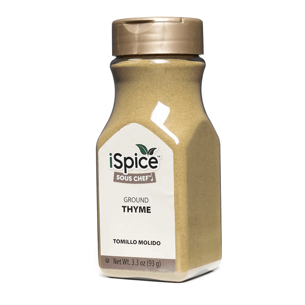 iSpice | Thyme Ground | 3.3 oz | Premium Herbs | Kosher | Aromatic herb - iSpice You