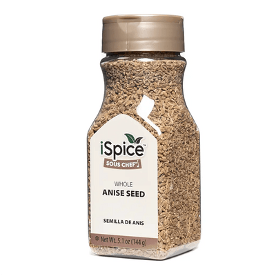 iSpice | Anise Seed Whole | 5.1 oz | Gourmet Spice | Kosher | Perfect for Baking & Cooking - iSpice You