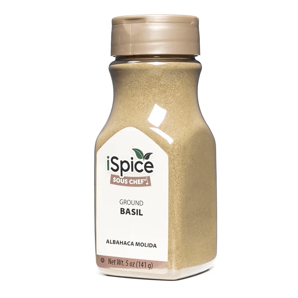 iSpice | Basil Ground | 5 oz | Premium Herbs | Kosher| Aromatic Herb |Shelf-Stable Food - iSpice You