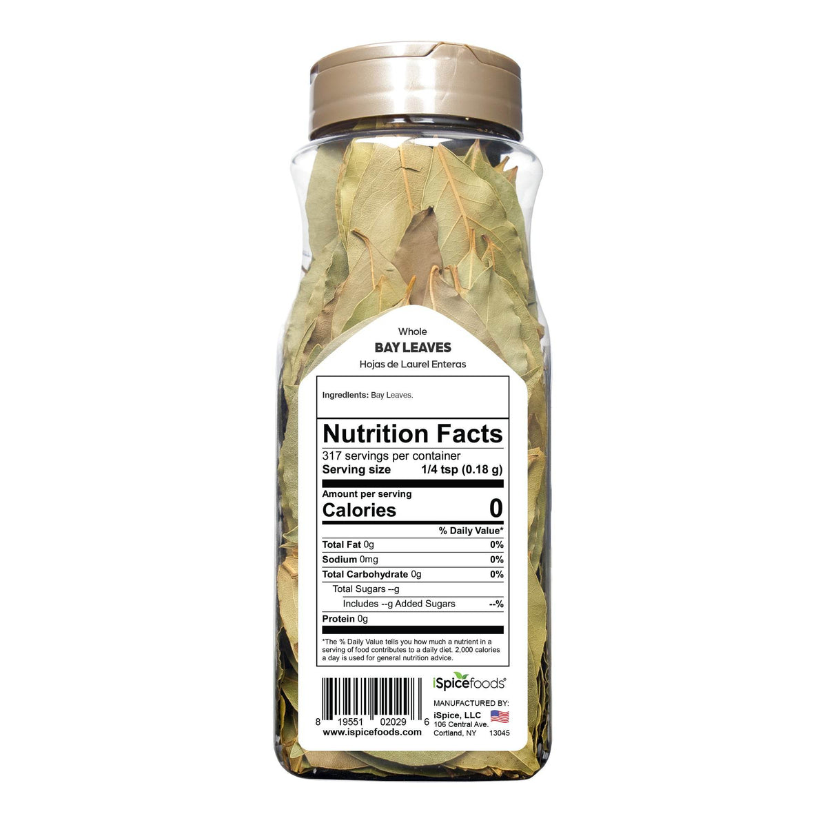 iSpice | Bay Leaf | 2 oz | Food Service | Premium Herbs | Kosher - iSpice You