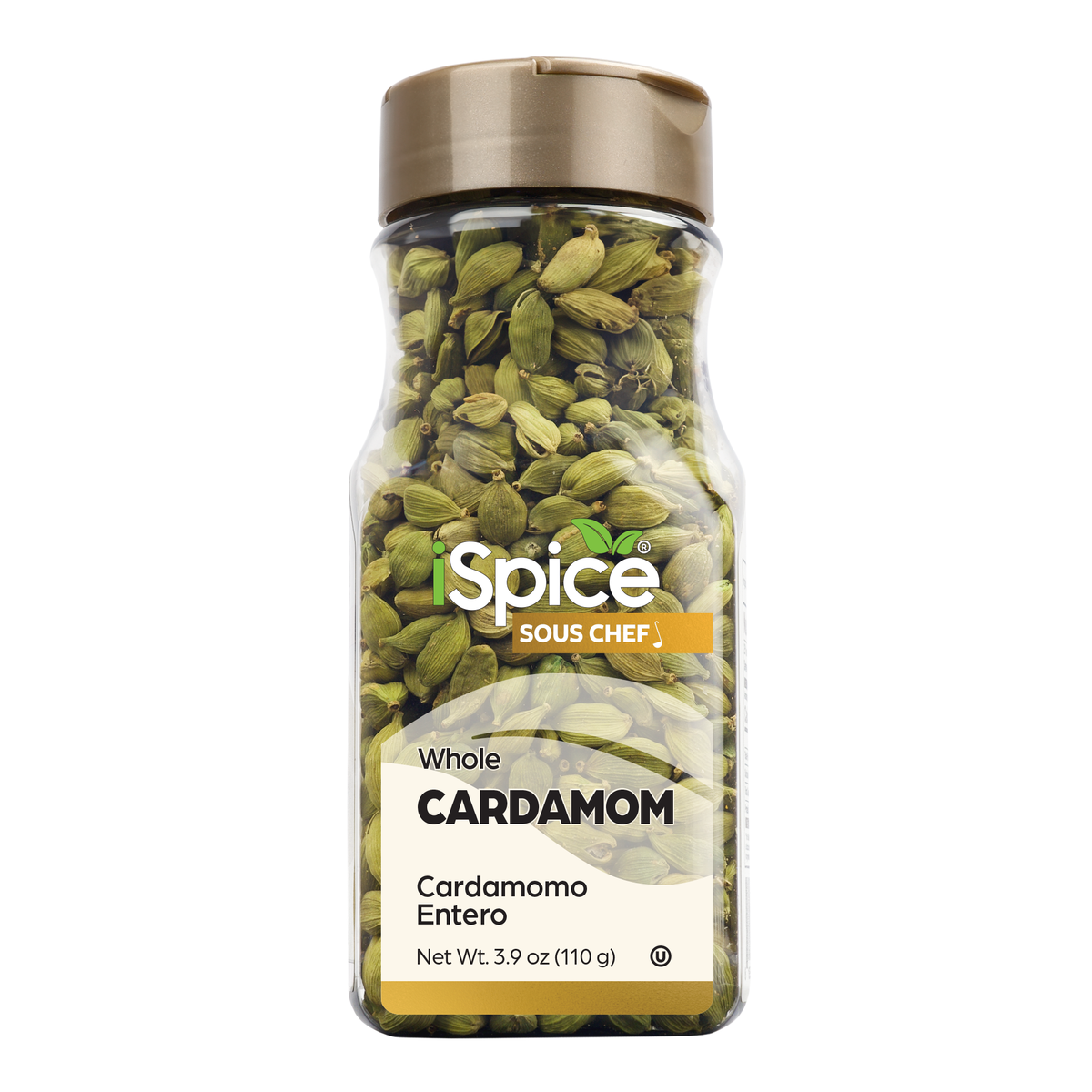 iSpice | Cardamom Seed Whole | 3.9 oz | Gourmet Spice | Kosher | Authentic Flavors - iSpice You