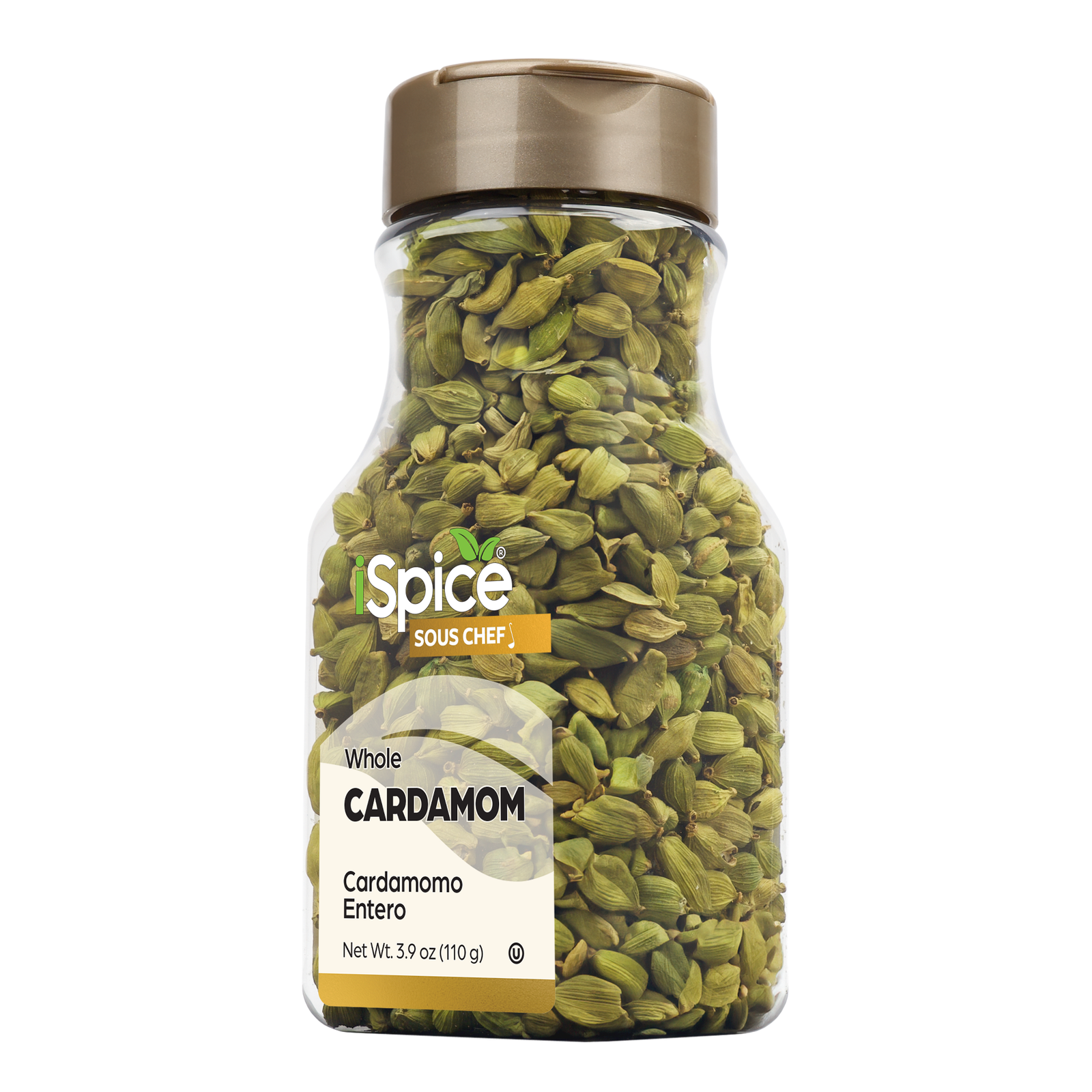 iSpice | Cardamom Seed Whole | 3.9 oz | Gourmet Spice | Kosher | Authentic Flavors - iSpice You