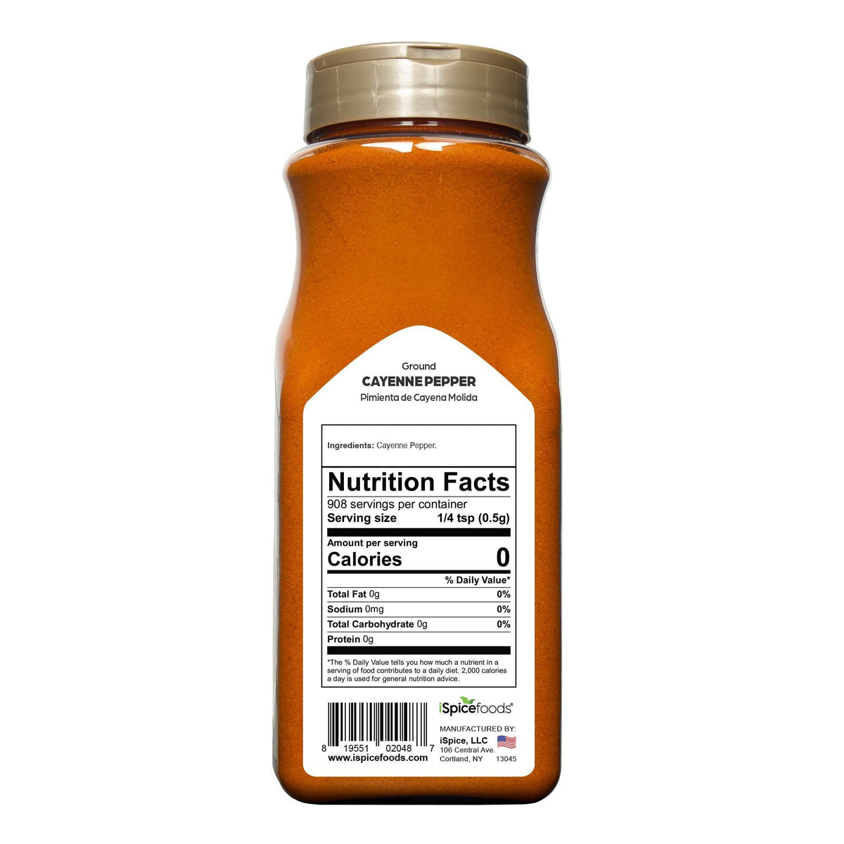 iSpice | Cayenne Red Pepper | 16 oz | Food Service Size | Kosher | Rich Aroma - iSpice You