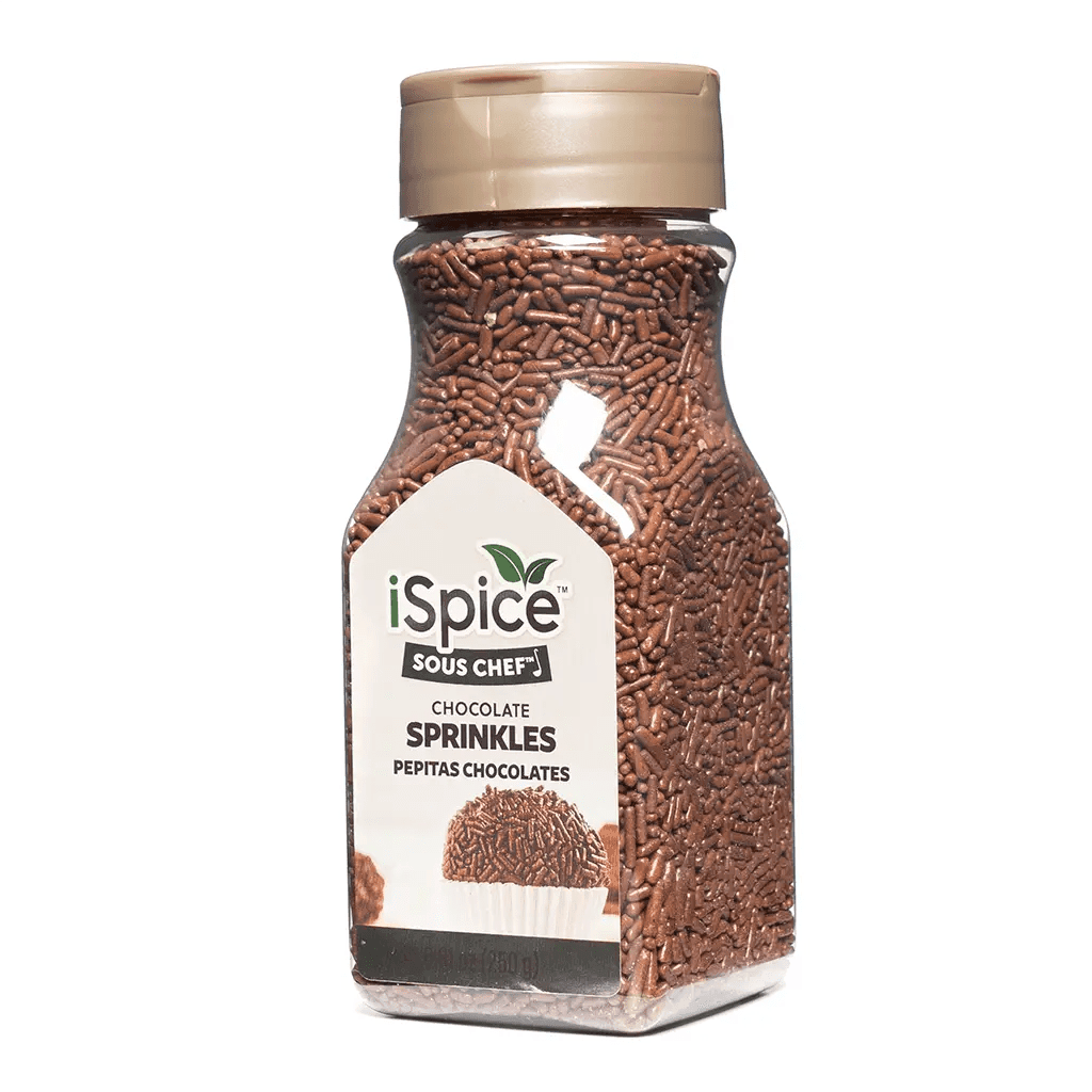 iSpice | Chocolate Sprinkles | 8.81 oz | Mixed Spices & Seasonings | Kosher | Dessert Elevator - iSpice You