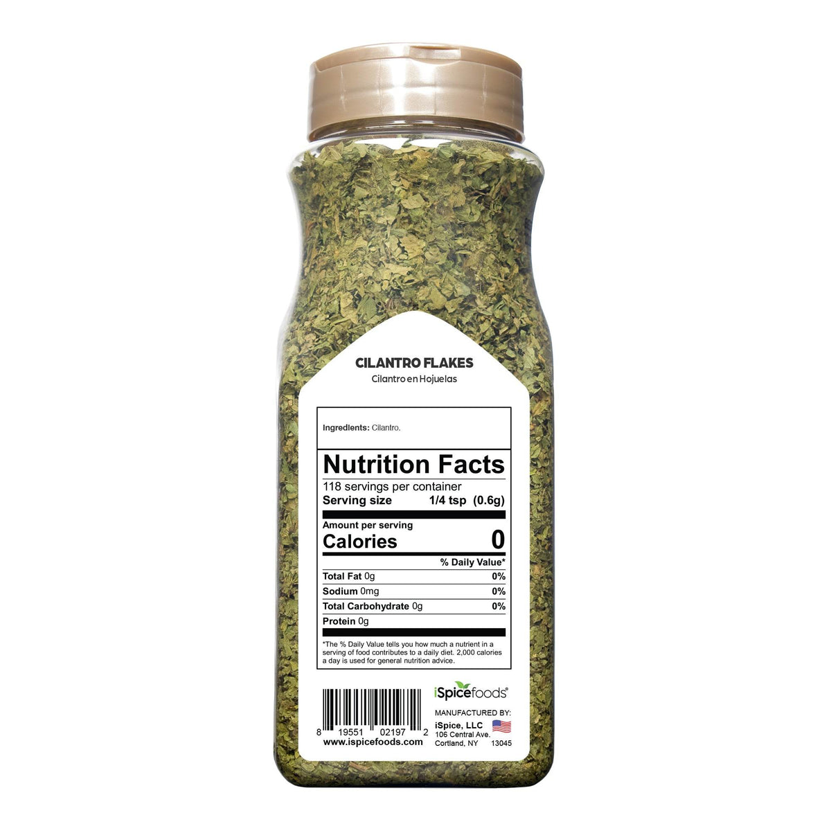 iSpice | Cilantro Leaves | 2.5 oz | Food Service | Premium Herbs | Kosher - iSpice You