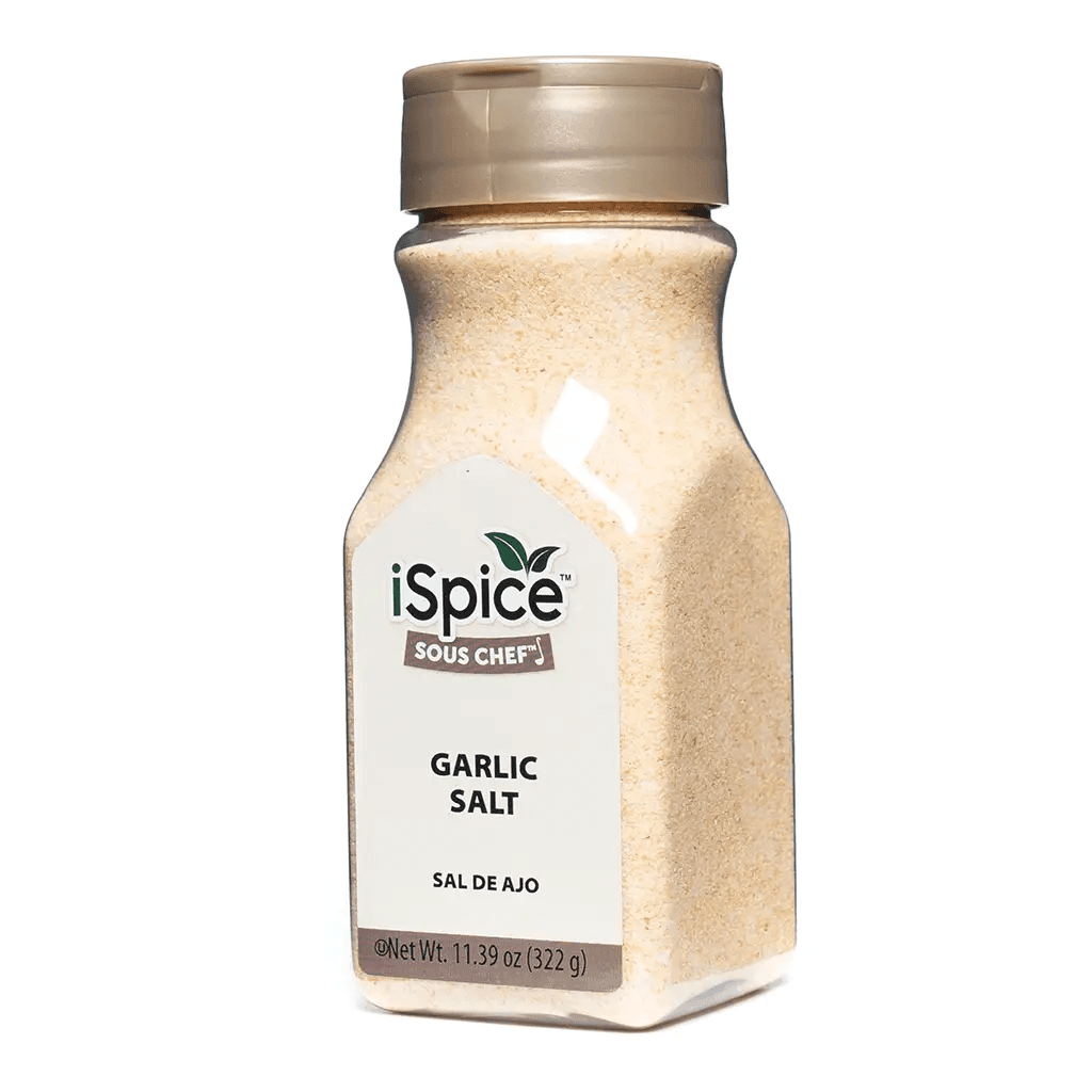 iSpice | Garlic Salt | 11.39 oz | Mixed Spices & Seasonings | Kosher | Halal | Flavorful Blend - iSpice You