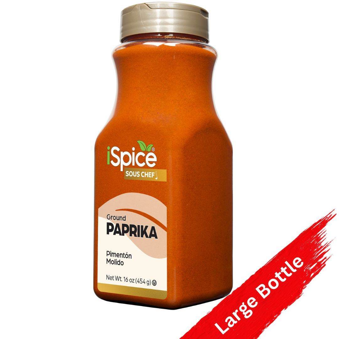 iSpice | Paprika | 16 oz | Food Service Size | Kosher | Rich Aroma - iSpice You
