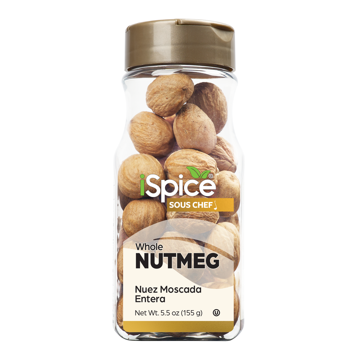 iSpice | Nutmeg Whole | 5.5 oz | Gourmet Spice | Kosher | Fresh harvest - iSpice You