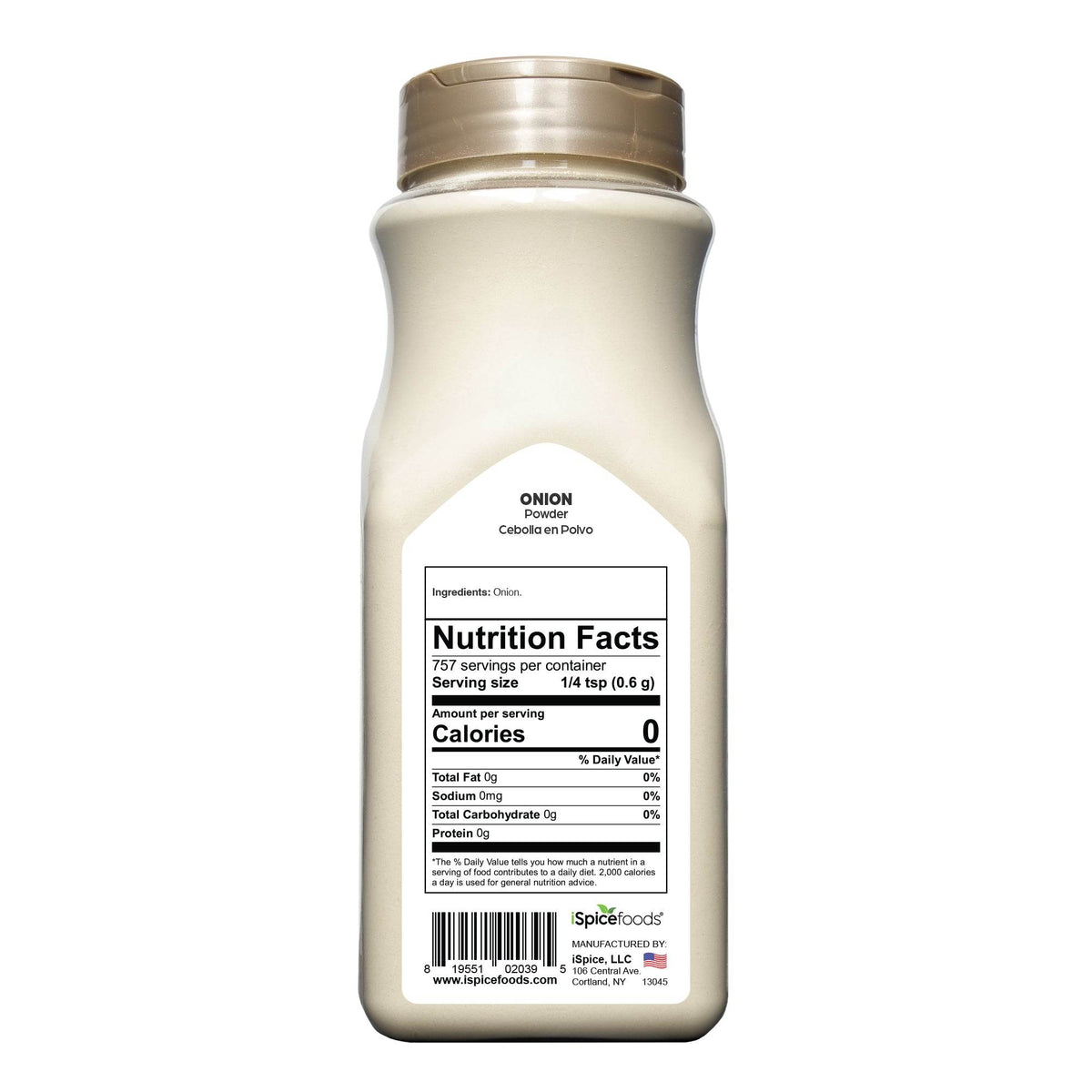 iSpice | Onion Powder | 16 oz | Food Service Size | Kosher | Rich Aroma - iSpice You