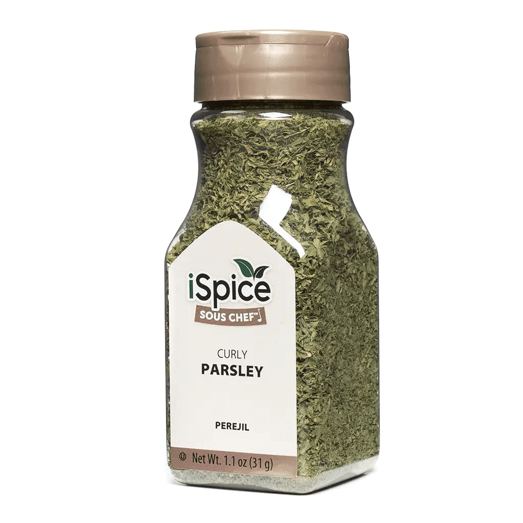 iSpice | Parsley Curly | 1.1 oz | Premium Herbs | Kosher | Halal | Herbal aroma - iSpice You