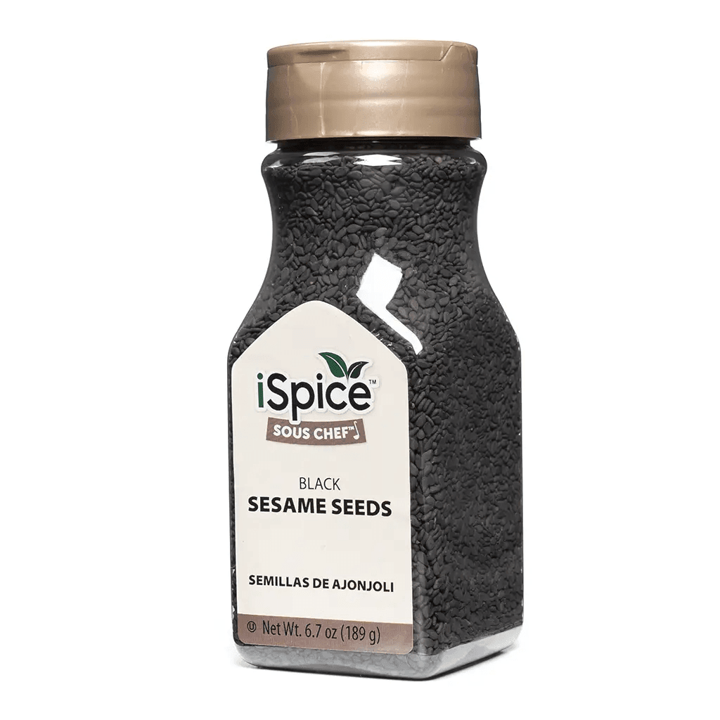iSpice | Sesame Seeds Black | 6.7 oz | Gourmet Spice |Kosher| Crunchy texture - iSpice You