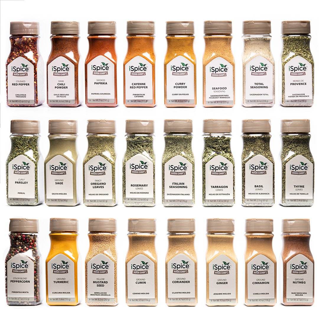 iSpice | 24 Pack of Spice and Herbs | Silk Road | Mixed Spices & Seasonings Gift Set | Kosher - iSpice You