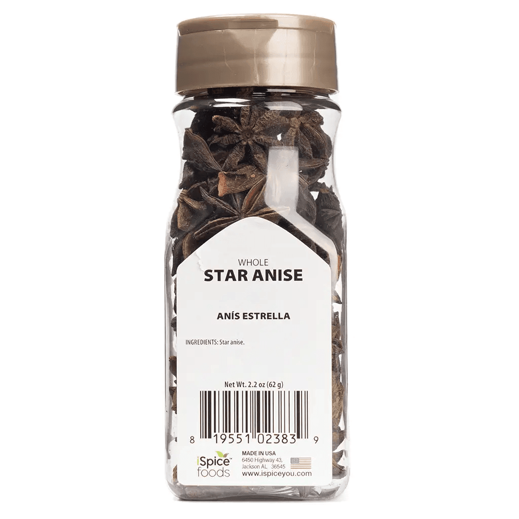 iSpice | Star Anise Whole | 2.2 oz | Gourmet Spice | Kosher | Flavor booster - iSpice You