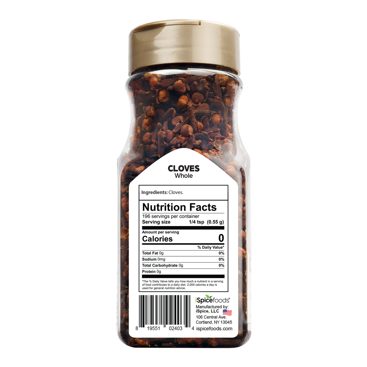 iSpice | Cloves Whole | 4.45 oz | Gourmet Spice | Kosher | Deeply Aromatic - iSpice You