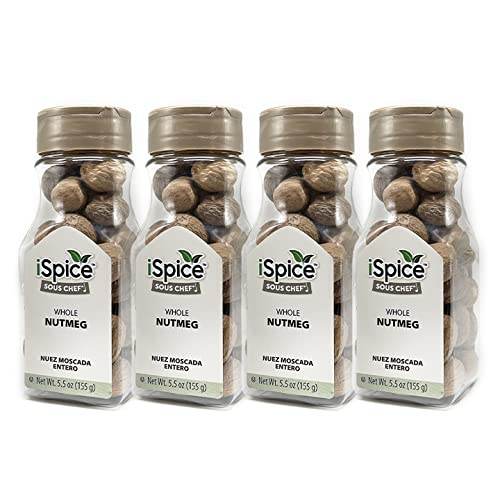 iSpice | Nutmeg Whole | pack of 4 | Mixed Spices &amp; Seasonings Gift Set | Kosher | Fresh harvest - iSpice You