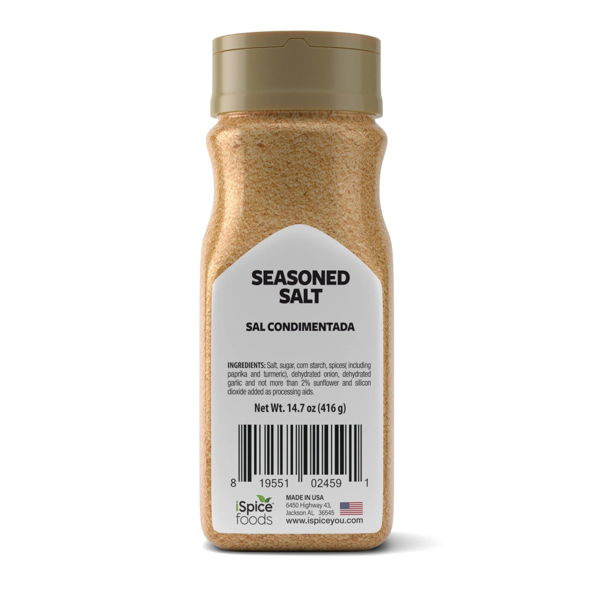 Experience the Rich Flavor of NonMSG Seasoned Salt 