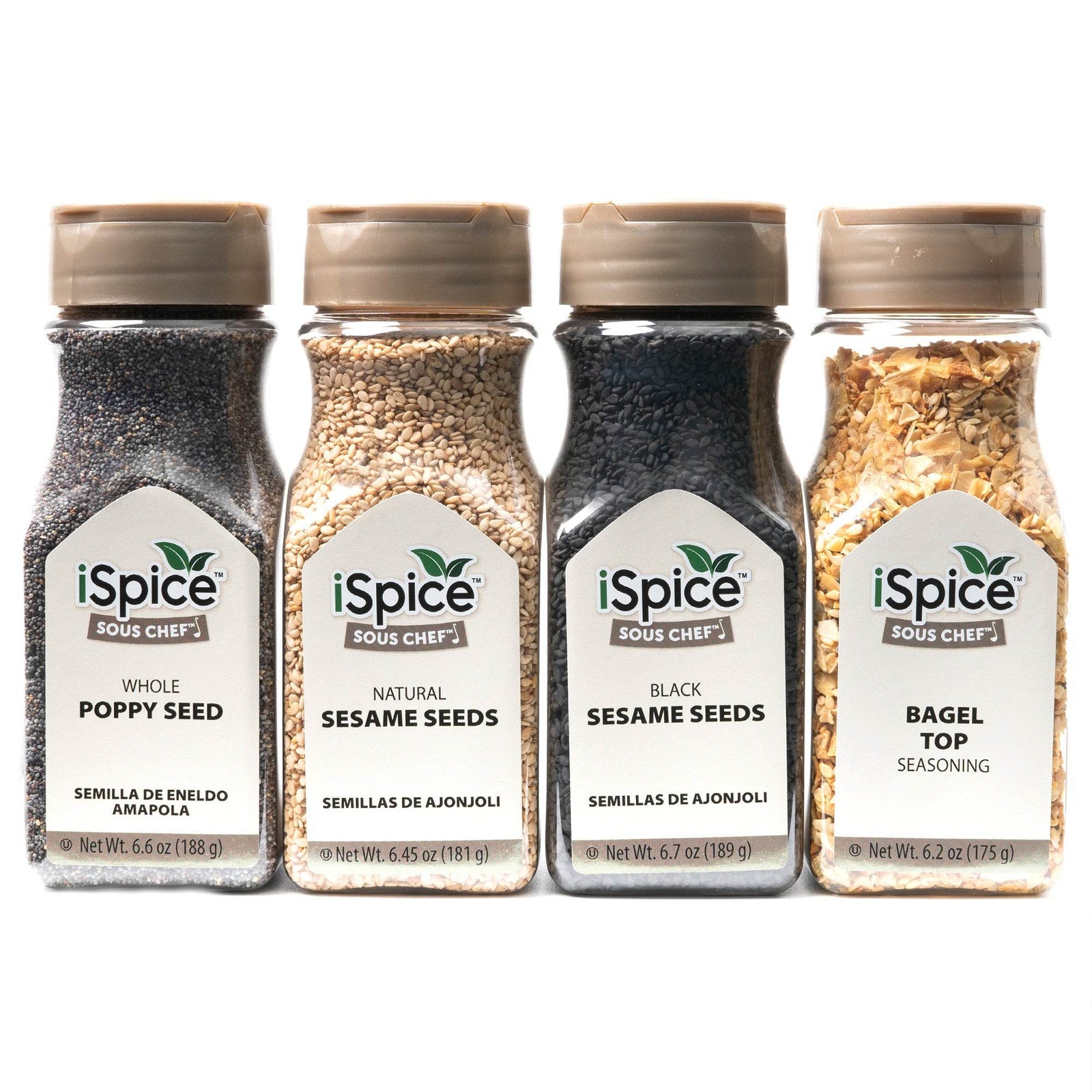 iSpice | 4 Pack of Baking Topping | Bakeology | Mixed Spices & Seasonings Gift Set | Kosher - iSpice You