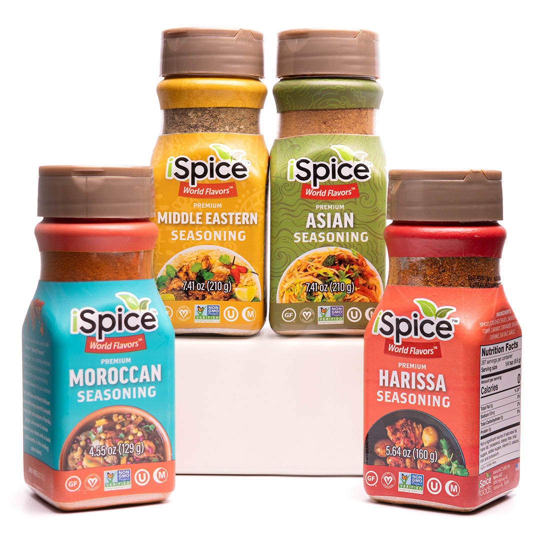 iSpice, 12 Pack of Spice and Herbs, Kitchen Mist
