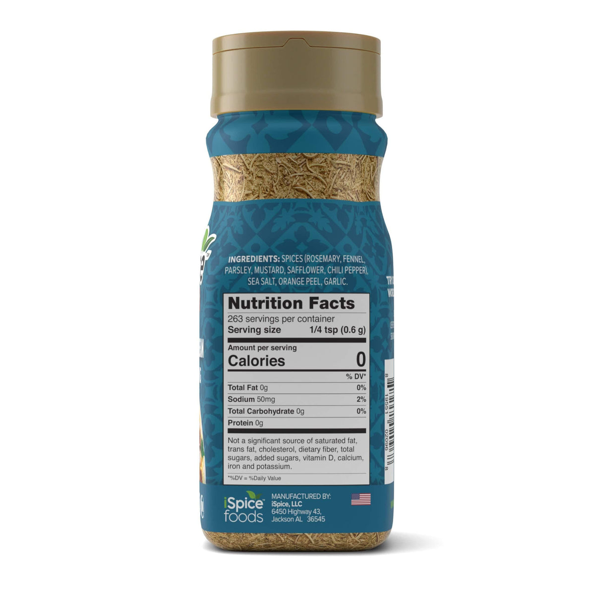Create delicious, flavorful dishes with this easy-to-use Mediterranean Seasoning! Perfect for fish, chicken, and vegetables.
