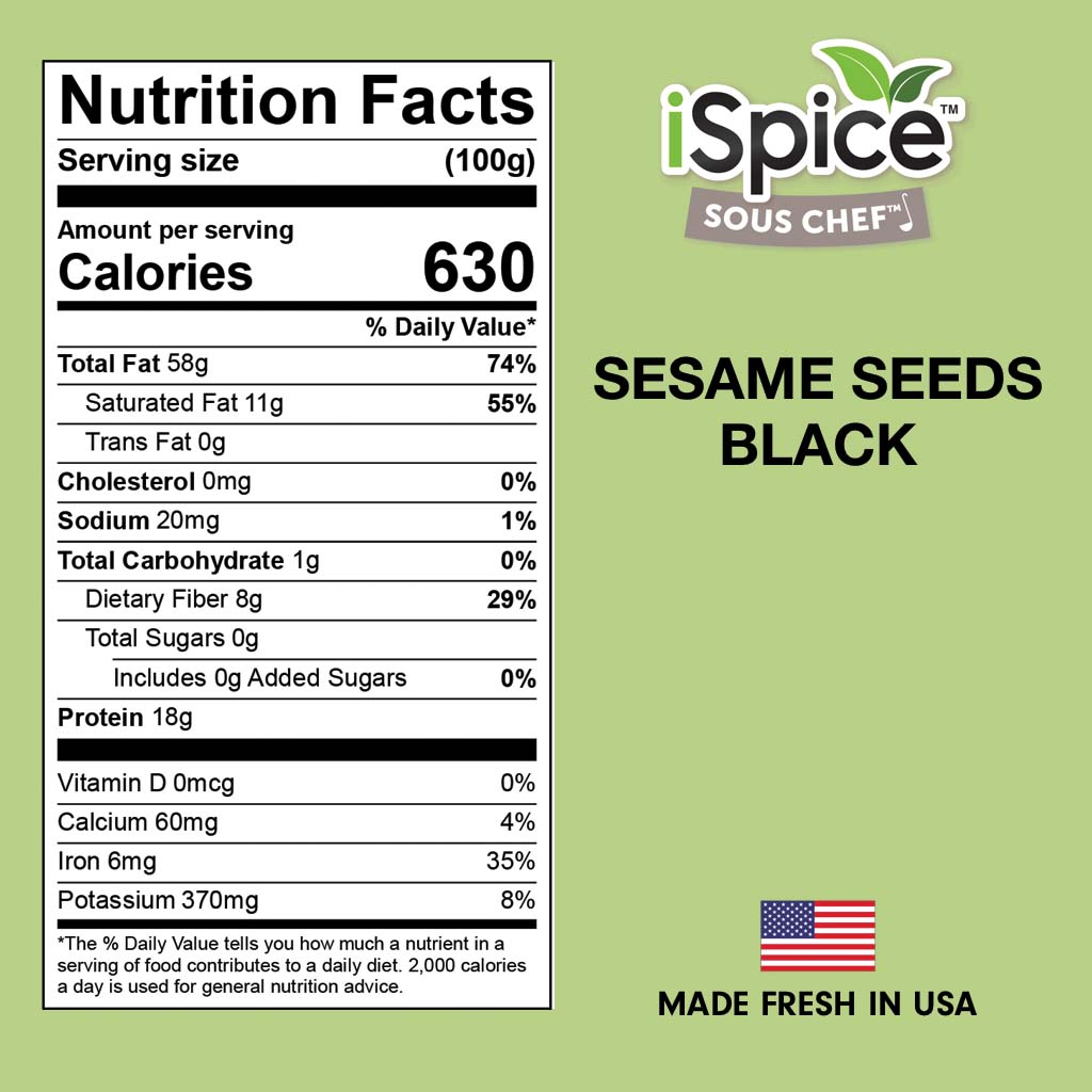 The Health Benefits of Natural Black Sesame Seeds