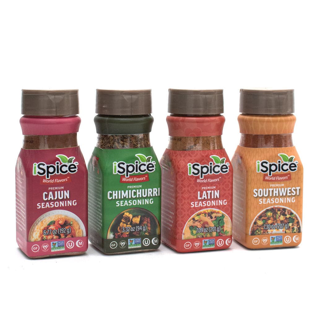 Spice up your cooking with a mix of Cajun, Chimichurri, Southwest, and Latin spices! Give flavor to your dishes with these zesty blends and trust that you&#39;ll love the variety of tastes.