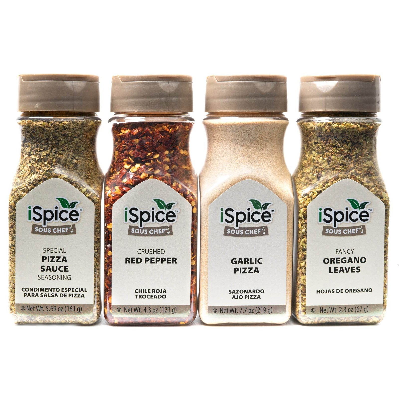 iSpice | 4 Pack Pizza Seasoning | Pizzaiola | Mixed Spices & Seasonings Gift Set | Kosher | Flavorful Spices - iSpice You